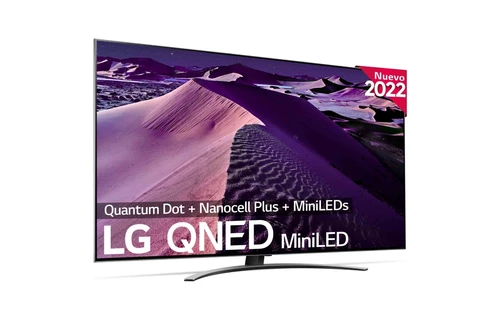 LG QNED MiniLED 75QNED876QB Televisor 190,5 cm (75") 4K Ultra HD Smart TV Wifi Negro, Plata