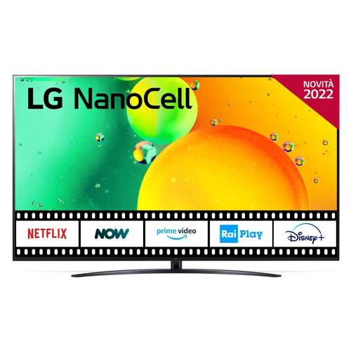 LG NanoCell 86NANO766QA.API TV 2,18 m (86") 4K Ultra HD Smart TV Wifi Bleu