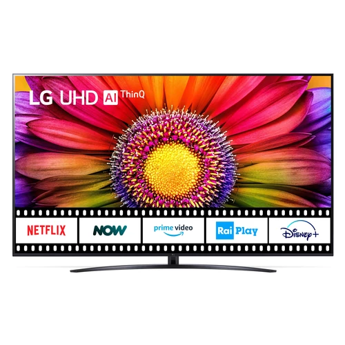 LG 86UR81006LA TV 2,18 m (86") 4K Ultra HD Smart TV Wifi Noir