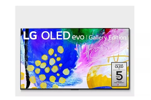 LG OLED evo Gallery Edition OLED65G2PUA Televisor 165,1 cm (65") 4K Ultra HD Smart TV Wifi Negro, Plata