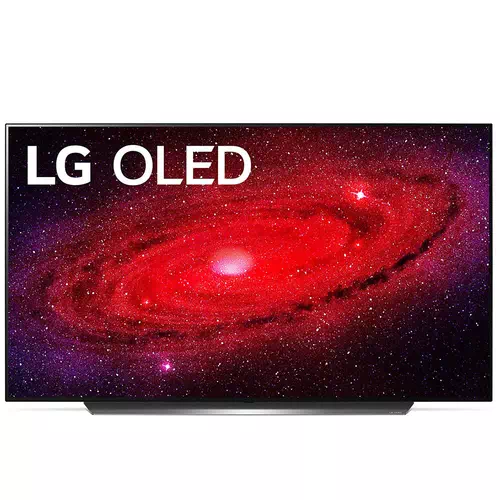 LG OLED77CX6LA 195.6 cm (77") 4K Ultra HD Smart TV Wi-Fi Black, Silver