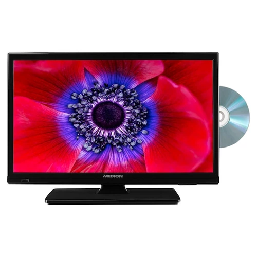 MEDION LIFE E11901 TV | 47 cm (18,5 pouces) | TV LCD | HD Triple Tuner | lecteur DVD intégré | adaptateur voiture | CI+ 0