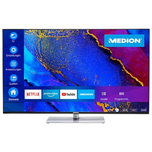 MEDION LIFE X14312 Smart-TV | 108 cm (43 pouces) | Ultra HD Display | HDR | Dolby Vision | Micro Dimming | MEMC | PVR ready | Netflix | Amazon Prime V 0