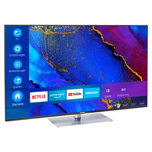 MEDION Smart-TV LIFE X14360 | écran Ultra HD 108 cm (43 pouces) | HDR, Dolby Vision 0