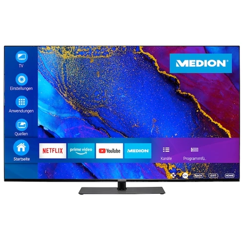 MEDION LIFE X15567 139,7 cm (55") 4K Ultra HD Smart TV Wifi Noir 0
