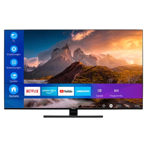MEDION LIFE X15571 139,7 cm (55") 4K Ultra HD Smart TV Wifi Noir 0