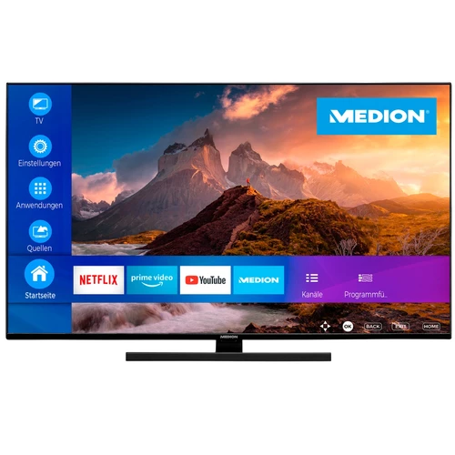 MEDION LIFE X16588 165,1 cm (65") 4K Ultra HD Smart TV Wifi Noir 0