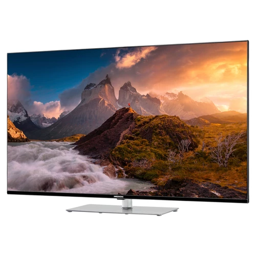 MEDION LIFE X15013 QLED Smart-TV - 125,7 cm (50 pouces) Ultra HD Display - HDR - Dolby Vision - Netflix - Amazon Prime Video - Bluetooth - DTS HD - Do 10