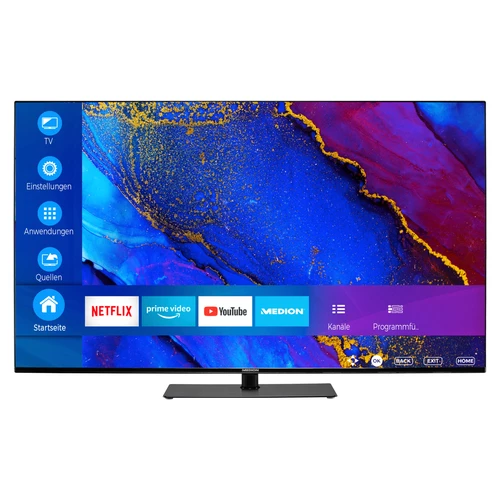 MEDION LIFE X16547 165,1 cm (65") 4K Ultra HD Smart TV Negro 10