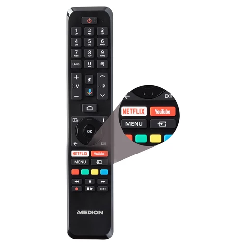 MEDION LIFE X15011 125,7 cm (49.5") 4K Ultra HD Smart TV Wifi Negro 11
