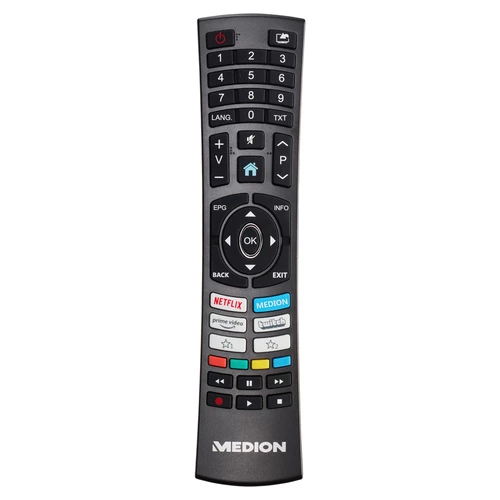 MEDION LIFE P14313 109.2 cm (43") Full HD Smart TV Wi-Fi Black 300 cd/m² 12