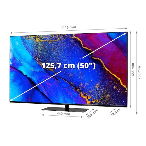 MEDION LIFE X15026 127 cm (50") 4K Ultra HD Smart TV Wifi Noir 1