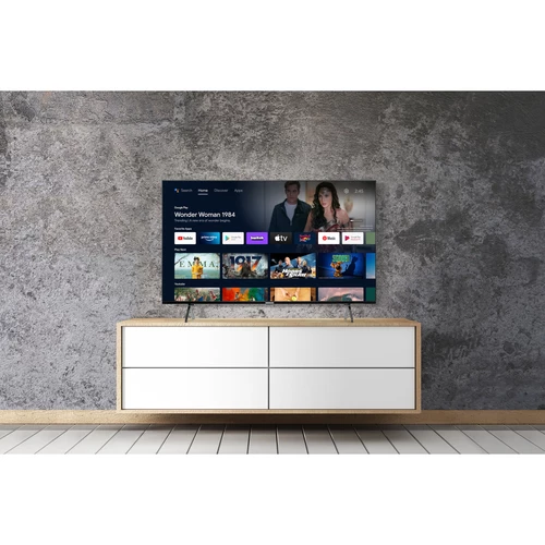 MEDION LIFE X15527 QLED Android TV | 138,8 cm (55 pouces) Ultra HD Smart-TV | HDR | Dolby Vision | Micro Dimming| PVR ready | Netflix | Amazon Prime V 1