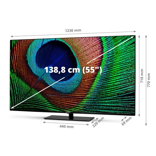 MEDION LIFE X15570 139.7 cm (55") 4K Ultra HD Smart TV Black 1