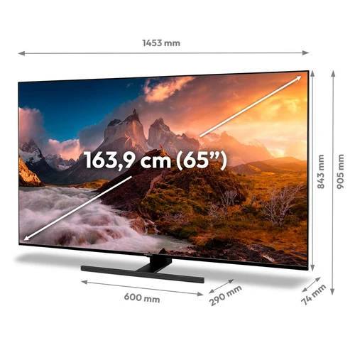 MEDION LIFE X16507 165.1 cm (65") 4K Ultra HD Smart TV Wi-Fi Black 350 cd/m² 1