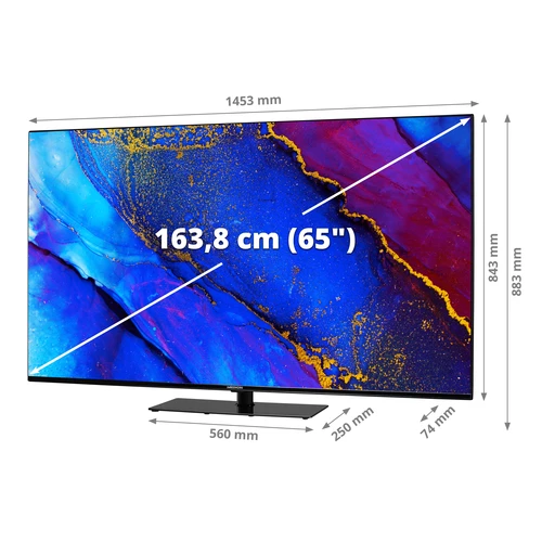 MEDION LIFE X16547 165.1 cm (65") 4K Ultra HD Smart TV Black 1