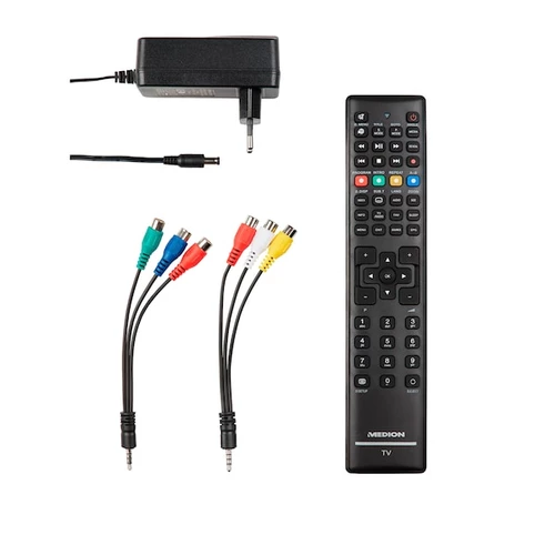 MEDION LIFE E12401 LCD TV | 59,9 cm (23,6 pouces) | Full HD | HD Triple Tuner | lecteur DVD intégré | adaptateur pour voiture | lecteur multimédia int 4