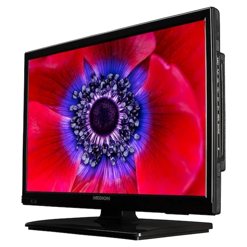 MEDION LIFE E11901 TV | 47 cm (18,5 pouces) | TV LCD | HD Triple Tuner | lecteur DVD intégré | adaptateur voiture | CI+ 5