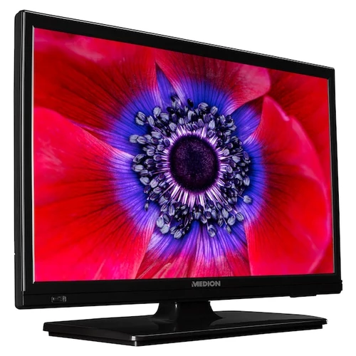 MEDION LIFE E11901 TV | 47 cm (18,5 pouces) | TV LCD | HD Triple Tuner | lecteur DVD intégré | adaptateur voiture | CI+ 6