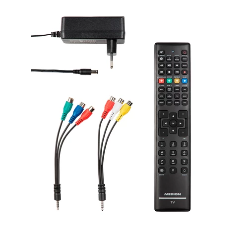 MEDION LIFE E12415 Téléviseur | 59,9 cm (24 pouces) LCD TV | Full HD | HD Triple Tuner | lecteur DVD intégré | adaptateur voiture | lecteur multimédia 6