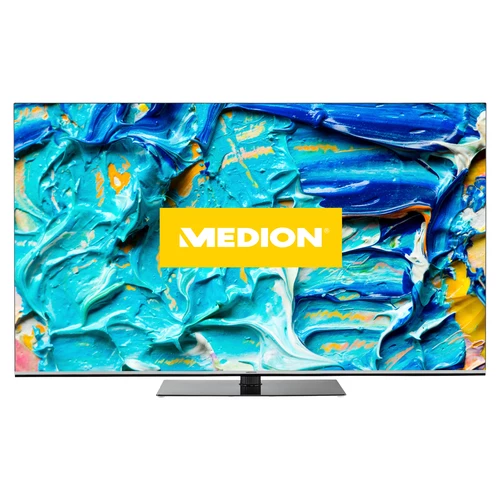 MEDION LIFE X16523 OLED Smart-TV | 163,9 cm (65 pouces) Ultra HD Display | HDR | Dolby Vision | Dolby Atmos | Micro Dimming | MEMC | 100 Hz | PVR read 7