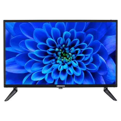 MEDION LIFE E12400 TV LCD | 59,9 cm (23,6 pouces) | Écran Full HD | Triple tuner HD | Lecteur multimédia intégré | Adaptateur voiture | CI+