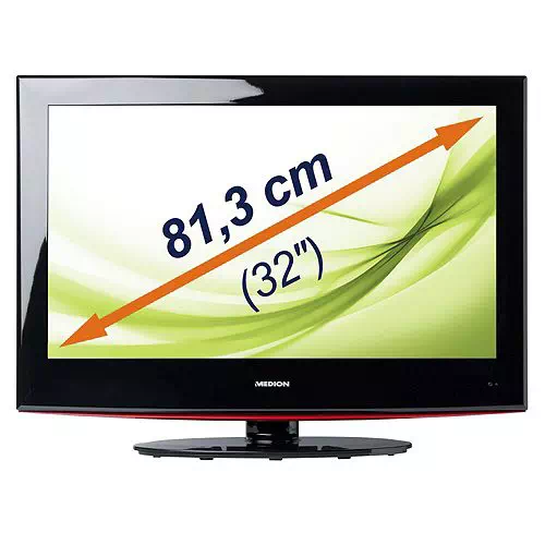 MEDION LIFE P15057 32" LCD TV 81.3 cm (32") Full HD Black