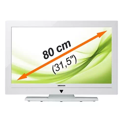 MEDION P15080 80 cm (31.5") Full HD Blanc
