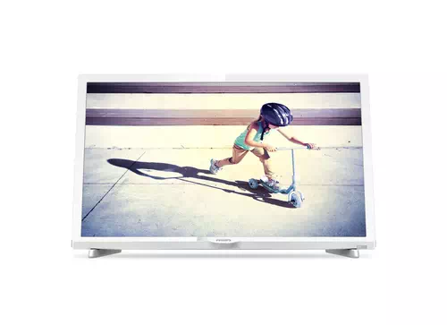 Philips 4000 series 24PHS4032/60 TV 61 cm (24") WXGA White 0