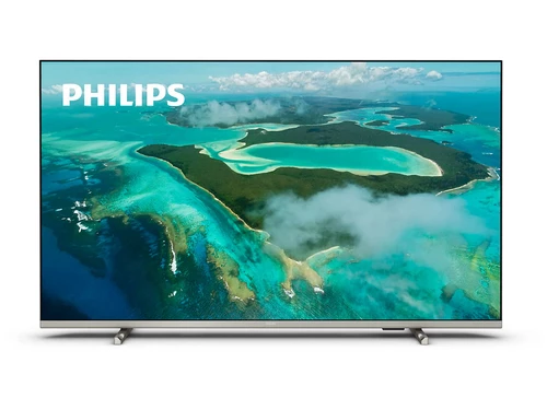 Philips 7600 series 55PUS7657/12 TV 139.7 cm (55") 4K Ultra HD Smart TV Wi-Fi Silver 0