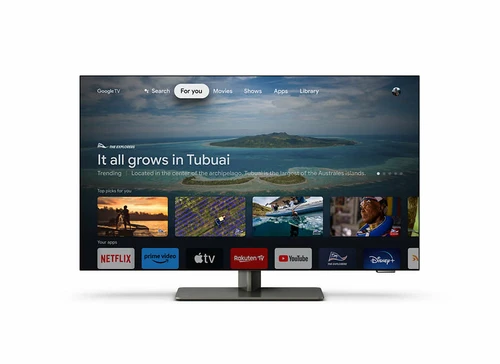 Philips TV Ambilight 4K 106.7 cm (42") 4K Ultra HD Smart TV Wi-Fi Black 5