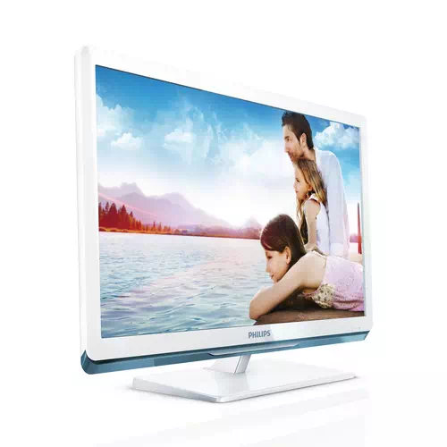 Philips 3000 series 24PFL3017D/77 TV 61 cm (24") Full HD Blanc