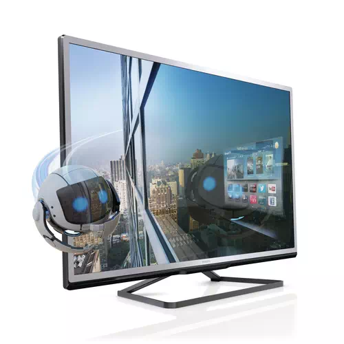 Philips 4000 series 32PFL4508T/12 TV 81.3 cm (32") Full HD Smart TV Wi-Fi Silver