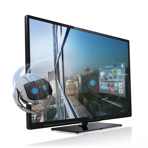 Philips 4000 series Téléviseur LED Smart TV ultra-plat 3D 40PFL4418K/12