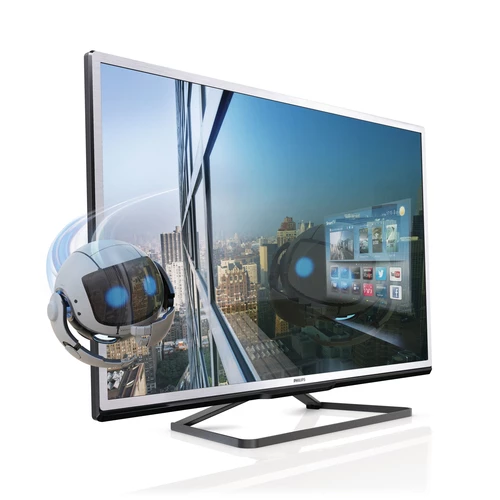 Philips 4000 series Téléviseur Edge LED Smart TV 3D 46PFL4528H/12