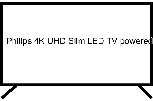 Cambiar idioma Philips 4K UHD Slim LED TV powered by Android™ 50PUT6800/79