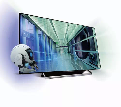 Philips DesignLine 55PDL660/T3 Televisor 139,7 cm (55") Full HD Smart TV Wifi Negro, Plata