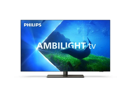 Philips 65OLED808/96 TV 165.1 cm (65") 4K Ultra HD Smart TV Wi-Fi Stainless steel