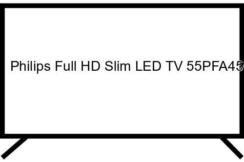 Philips 4500 series 55PFA4500/56 Televisor 139,7 cm (55") Full HD Negro