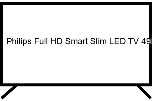 Philips 6000 series 49PFT6100/56 TV 124,5 cm (49") Full HD Smart TV Wifi Noir