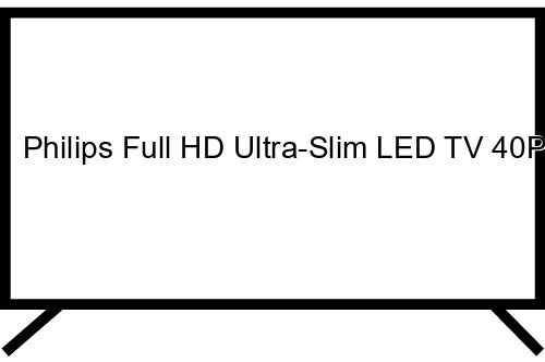 Philips Full HD Ultra-Slim LED TV 40PFT4101/12