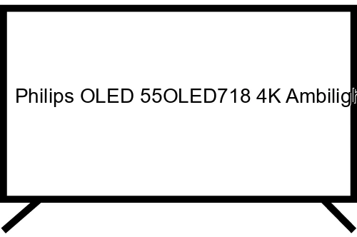 Actualizar sistema operativo de Philips OLED 55OLED718 4K Ambilight TV