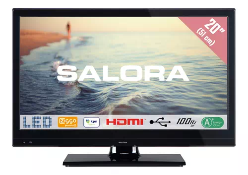 Salora 5000 series 20HLB5000 TV 50,8 cm (20") HD Noir 0