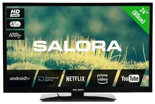Salora 2204 series 24EHA2204 TV 61 cm (24") HD Smart TV Wifi Noir 0
