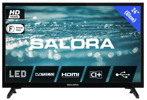Salora 110 series 24HL110 TV 61 cm (24") HD Black 0