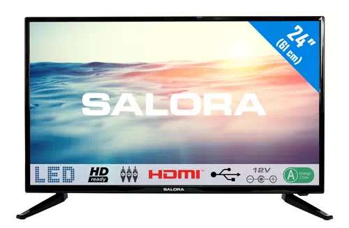 Salora 1600 series 24LED1600 TV 61 cm (24") HD Noir 0