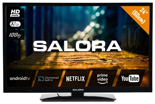 Salora 4404 series 24XHA4404 TV 61 cm (24") HD Smart TV Wi-Fi Black 0