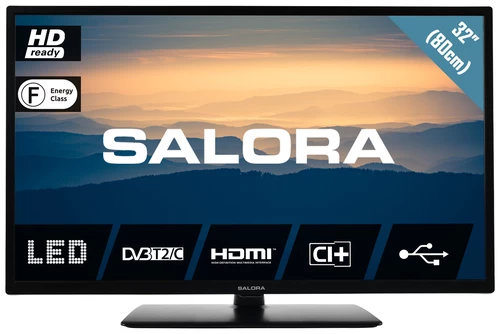 Salora 32HL310 TV 81,3 cm (32") HD Noir 0