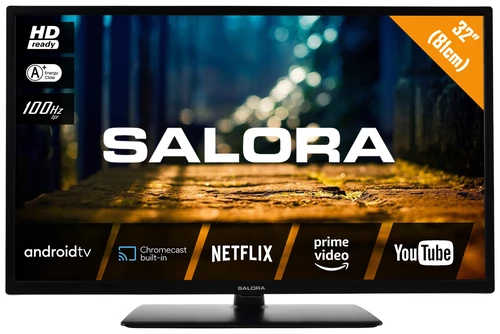 Salora 4404 series 32XHA4404 TV 81.3 cm (32") HD Smart TV Wi-Fi Black 0