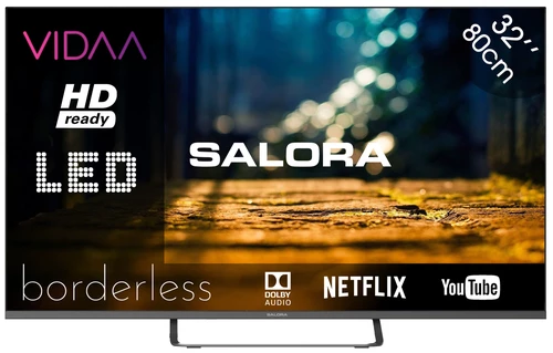 Salora 32XHV3300 TV 81,3 cm (32") HD Smart TV Wifi Noir 0